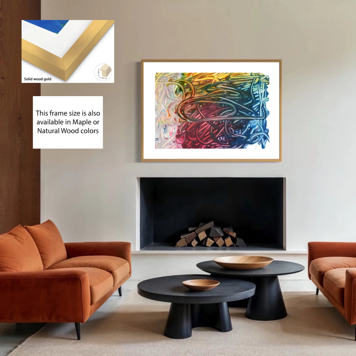 MU7E_Solid wood gold frame_4%22white mat_PP-30x45-WM4-SLDWG-0.8x1