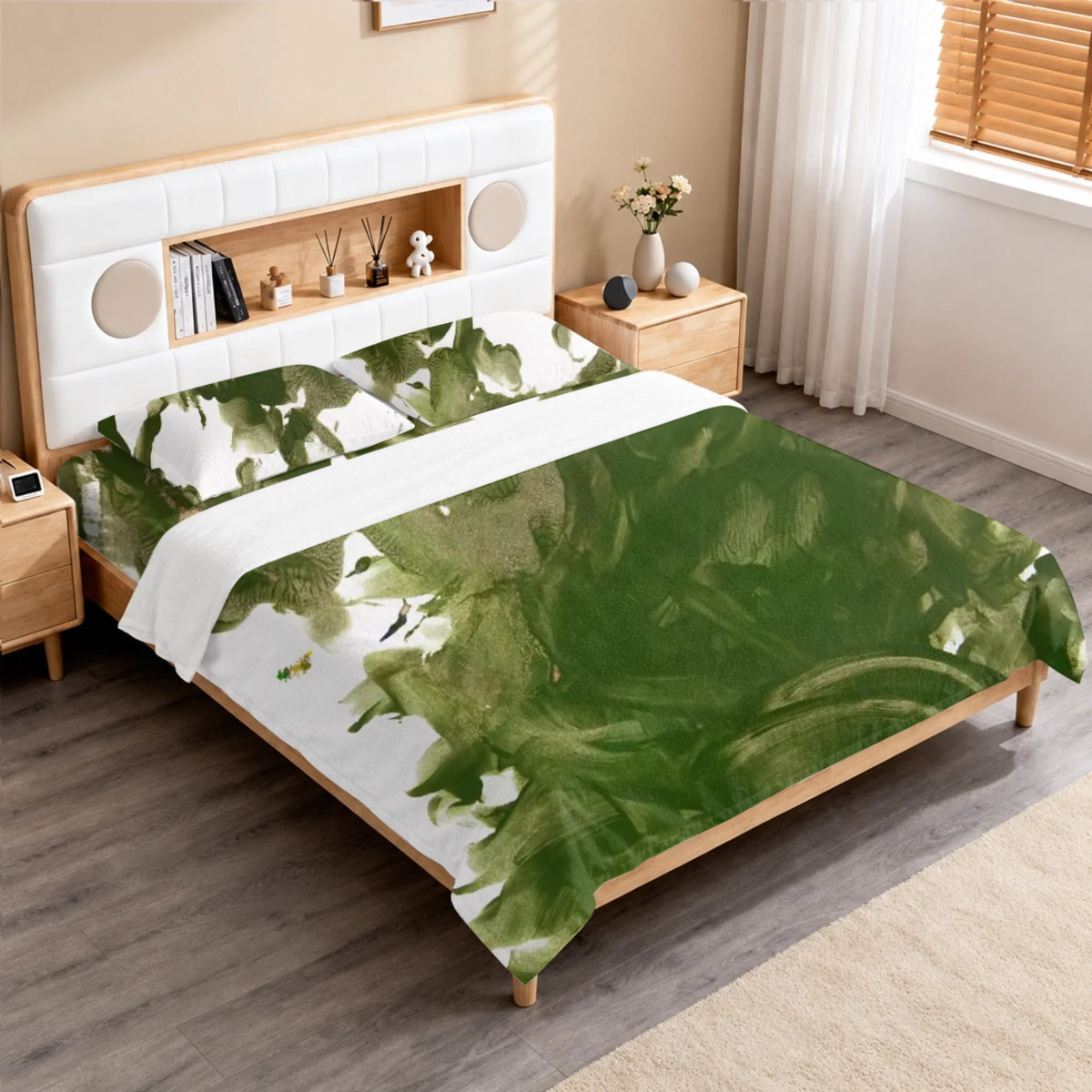 Queen Size Bedding Set, D-2744, Summer 26, Buy as is