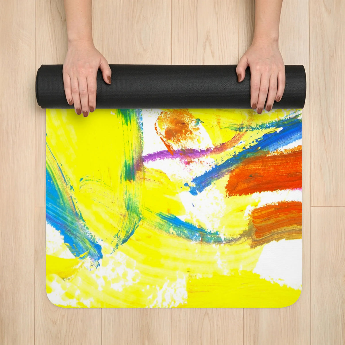 Yoga Mat 01 Mockup by PrintStarXS