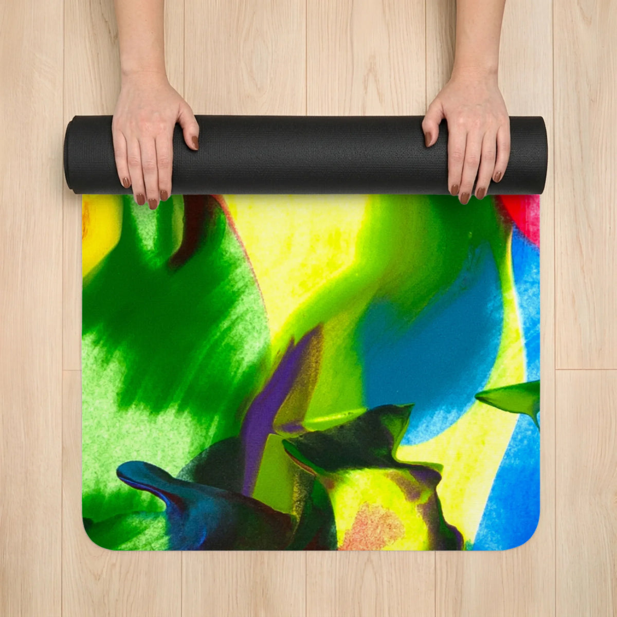Yoga Mat 01 Mockup by PrintStarXS