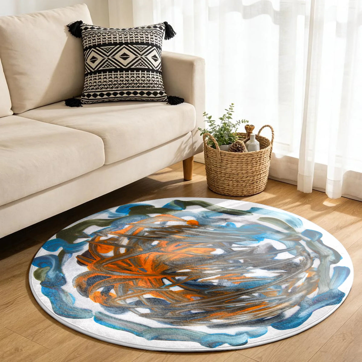 Round Rugs A