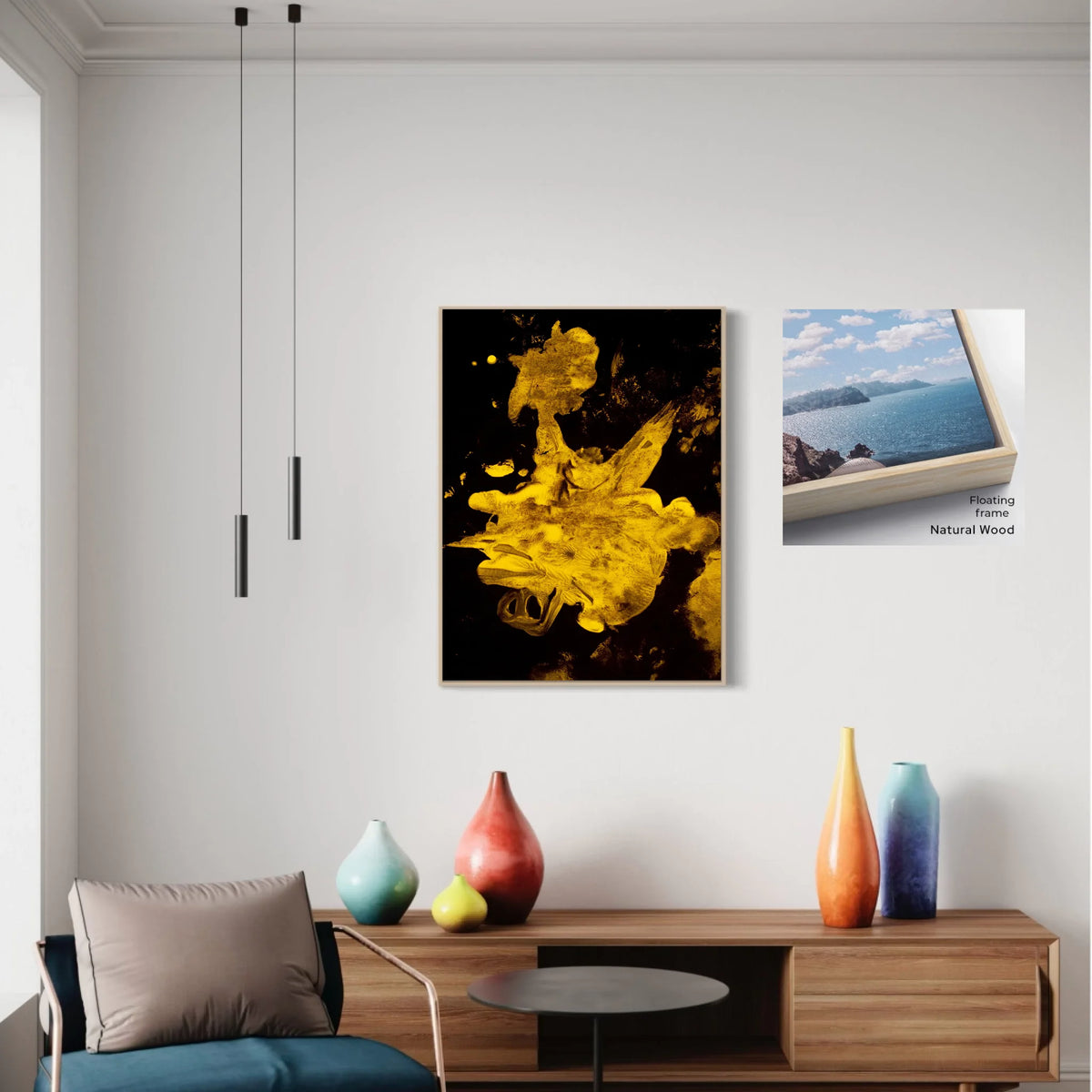 Floating_framed canvas_natural wood_CP-30x40-FNW