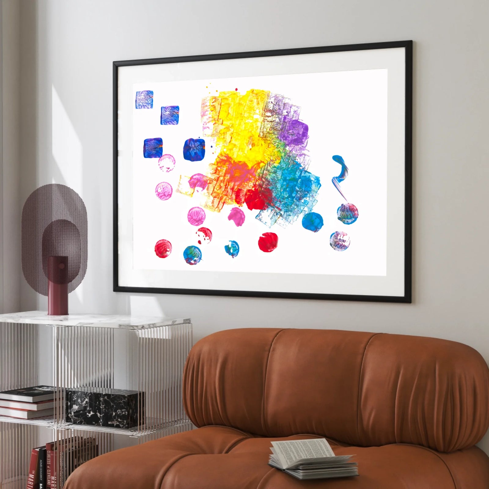 horizontal black frame