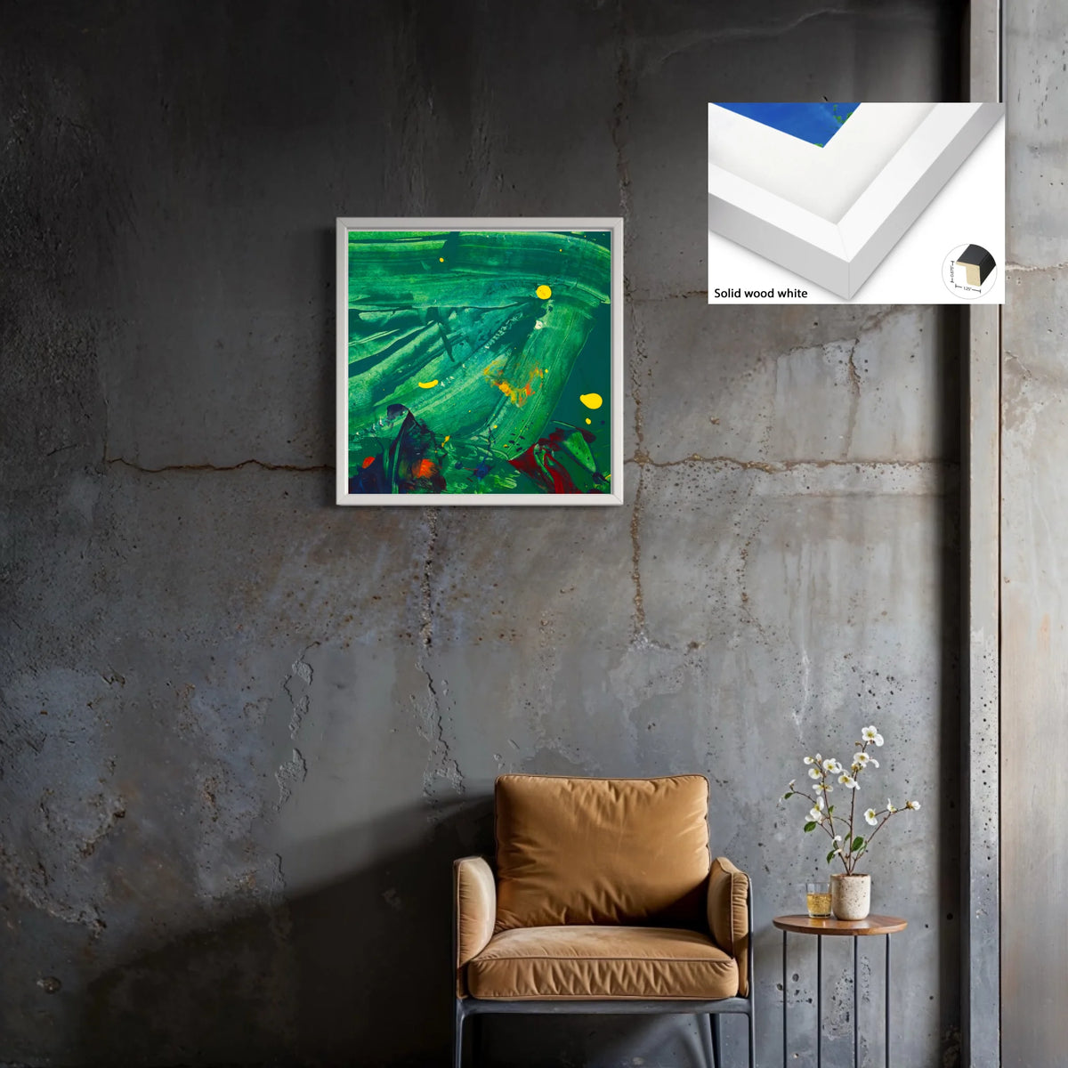 Canvas_solid wood white_1.25x0.875