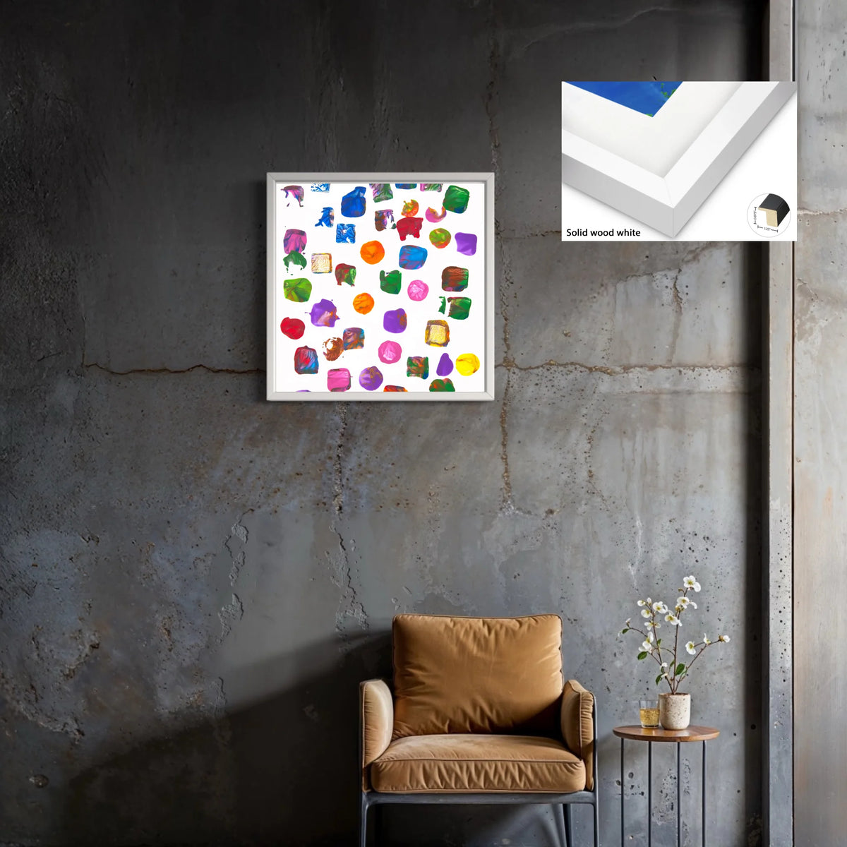 Canvas_solid wood white_1.25x0.875