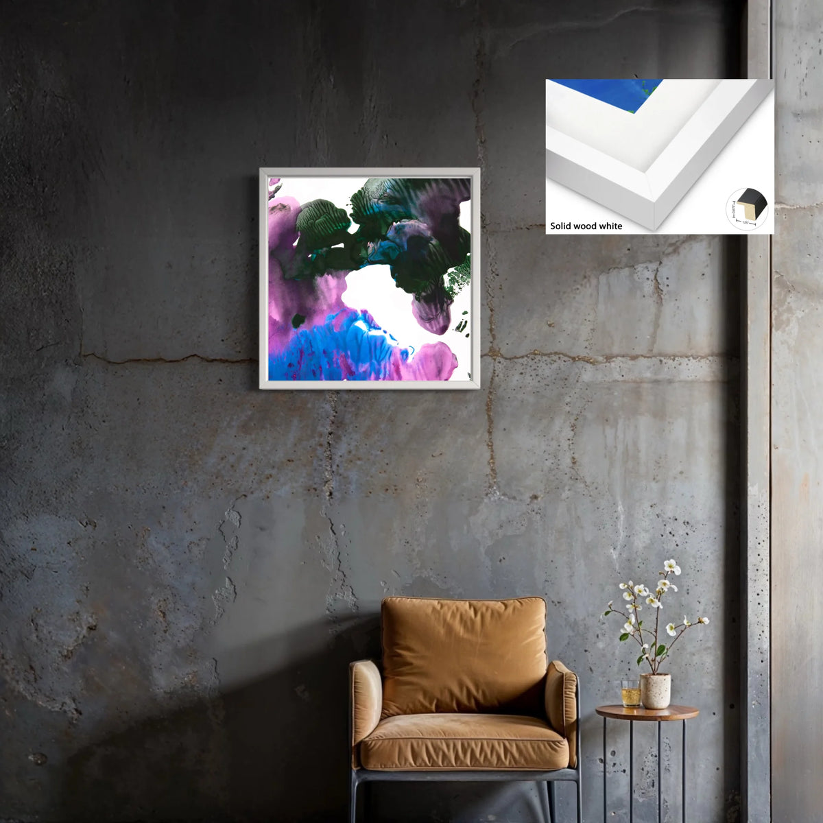 Canvas_solid wood white_1.25x0.875