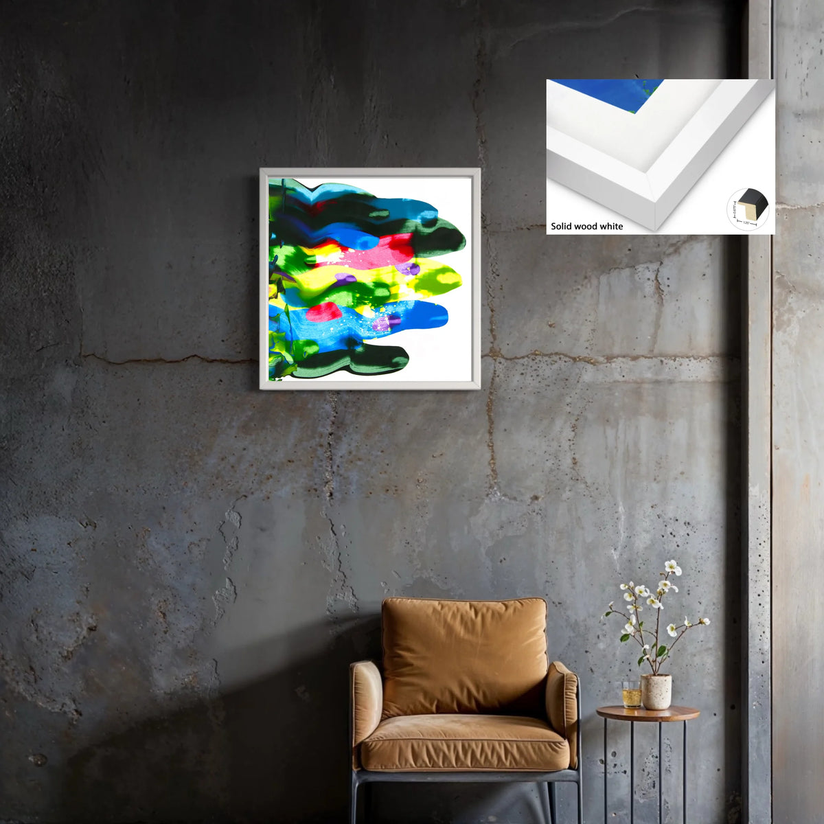 Canvas_solid wood white_1.25x0.875