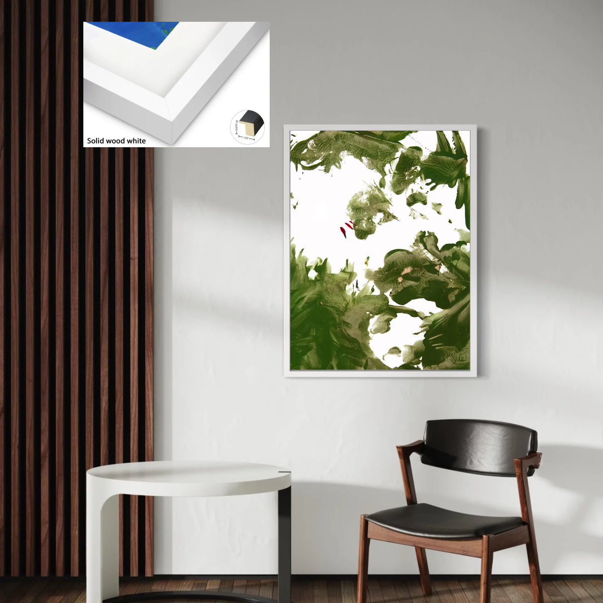 Solid wood white 1.25x0.875_R3to4_30x40in