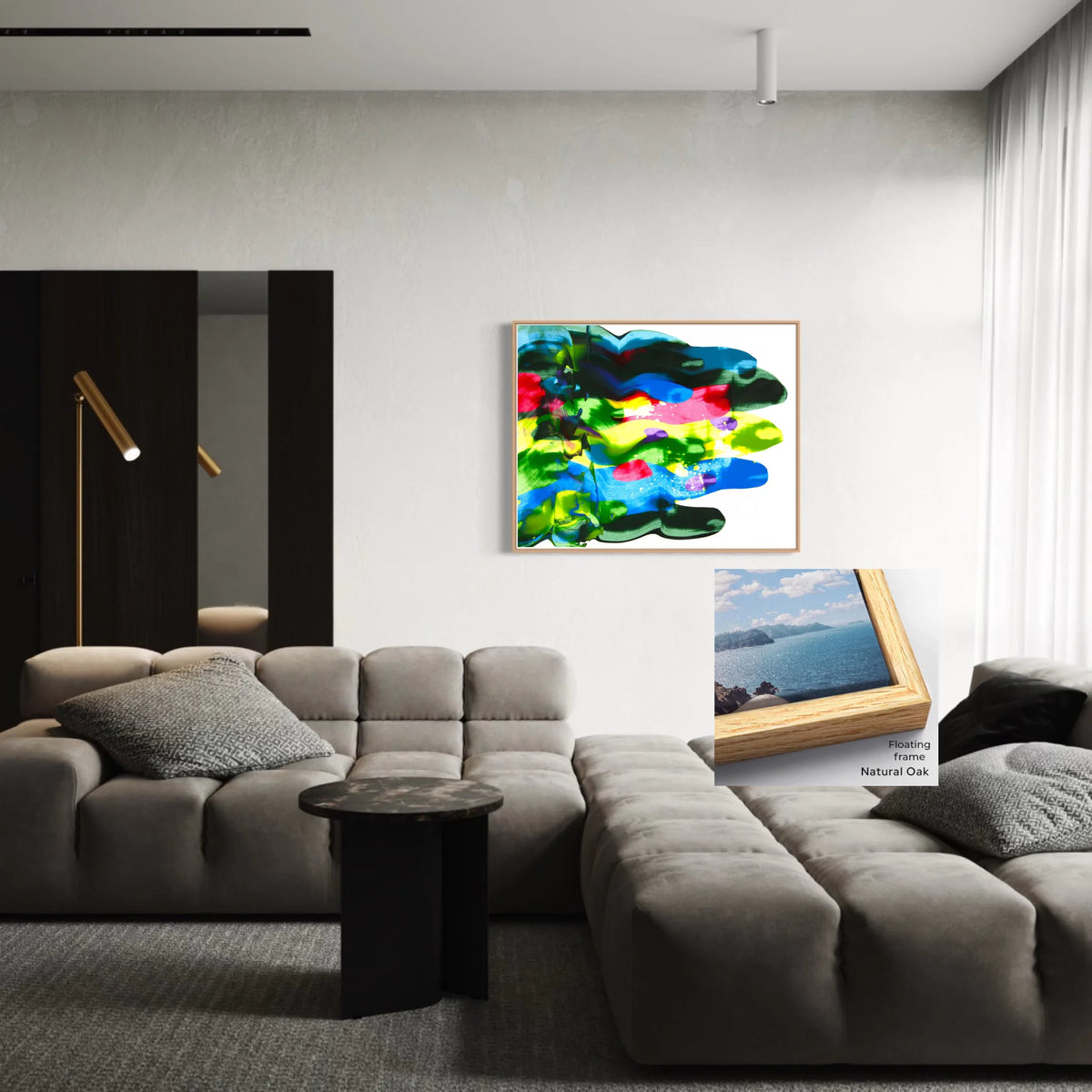 Floating_framed canvas_Oak_R 5 to 4_CP-45x36x0.75-FO