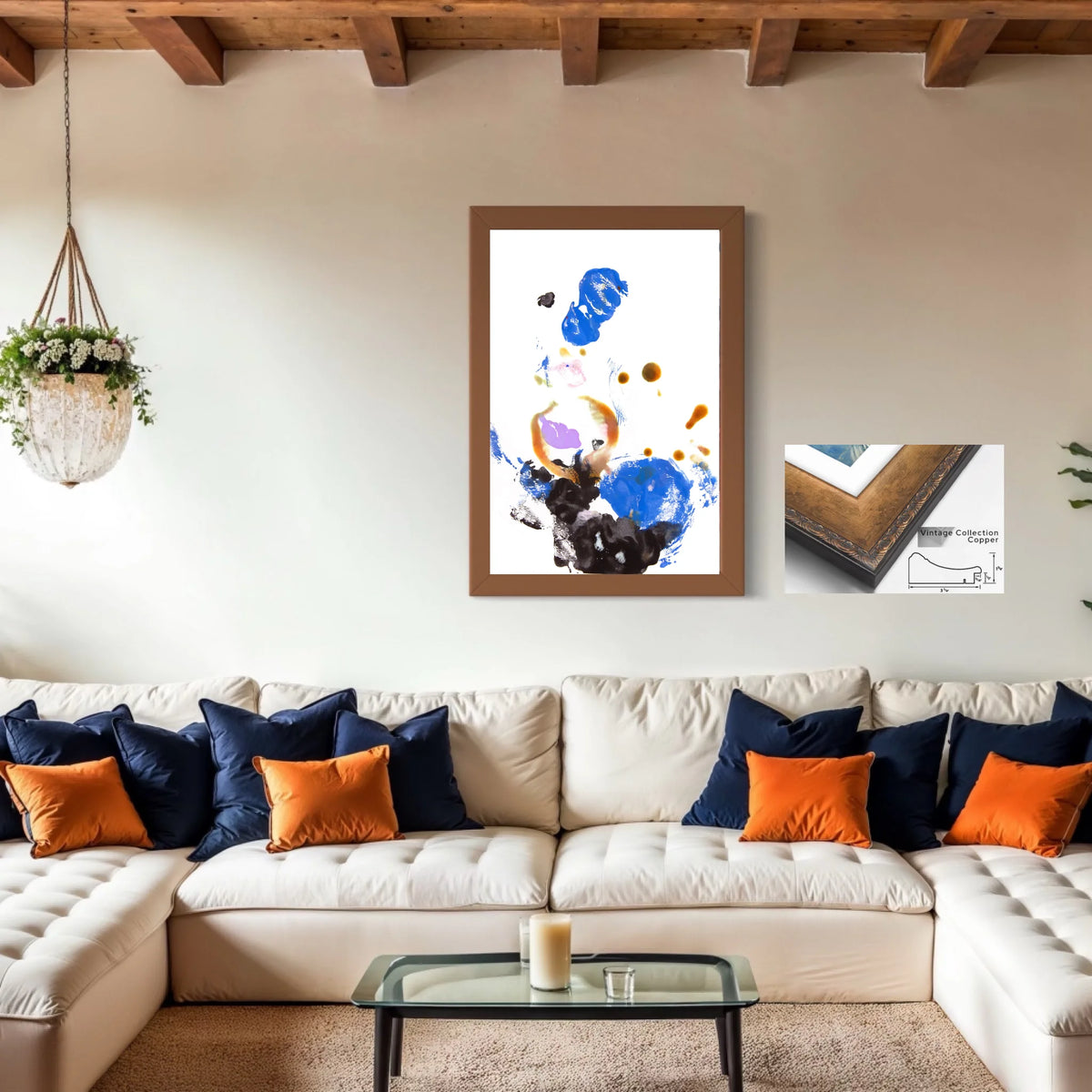 Canvas print_regular_vintage copper_3.25x1.375_30x45in