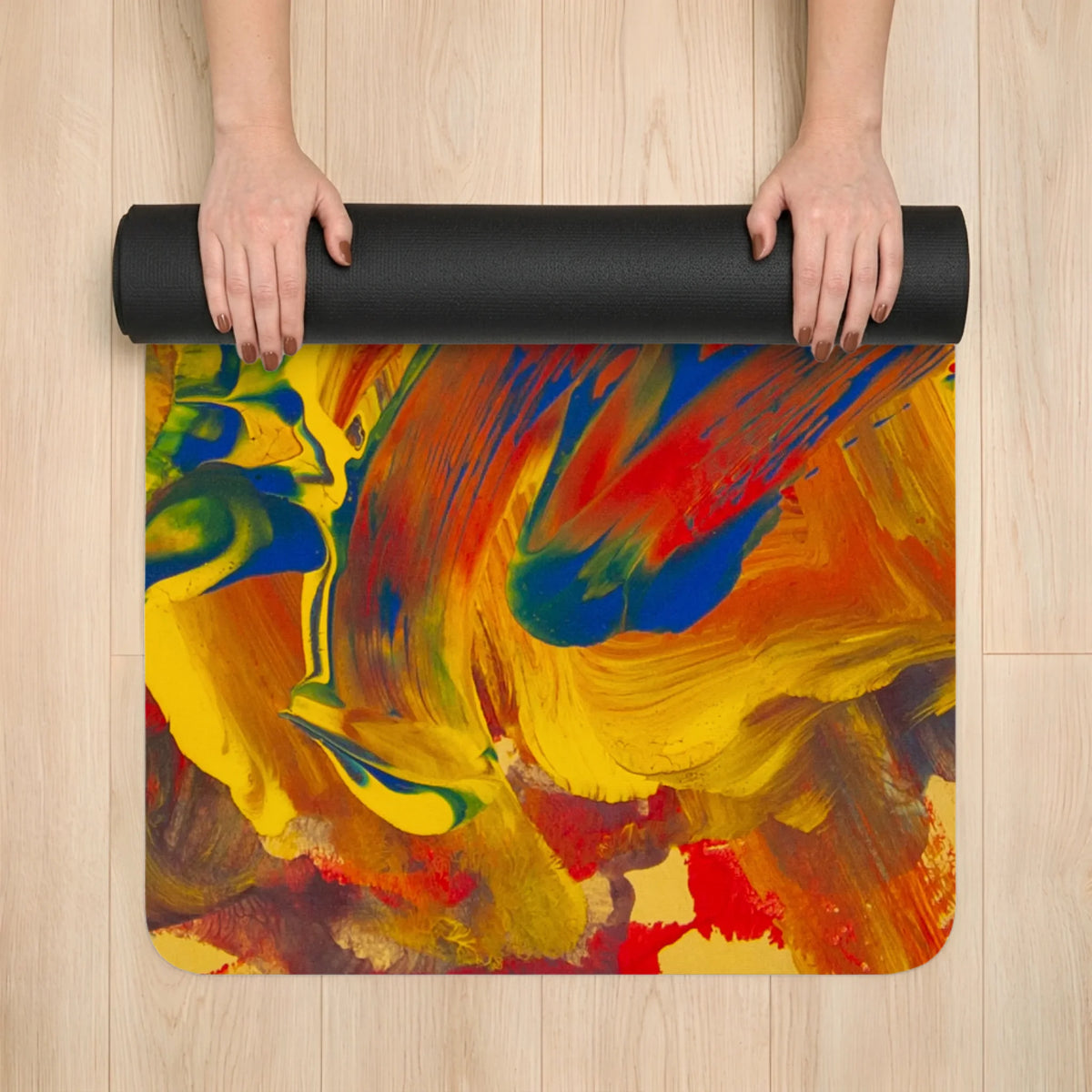 Yoga Mat 01 Mockup by PrintStarXS