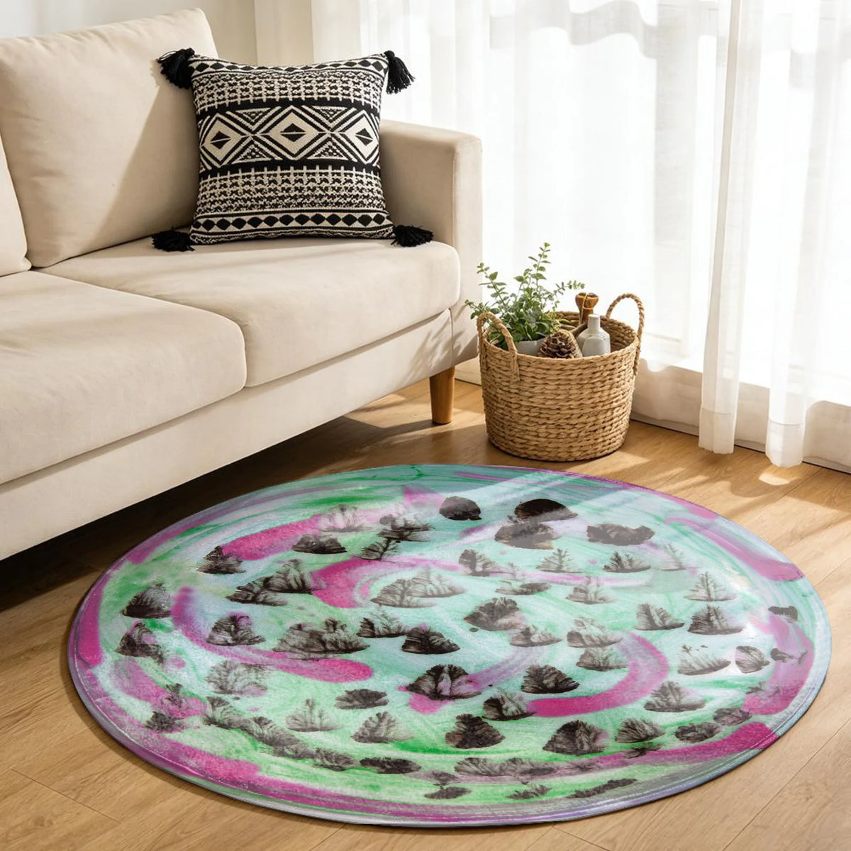 Round Rugs A