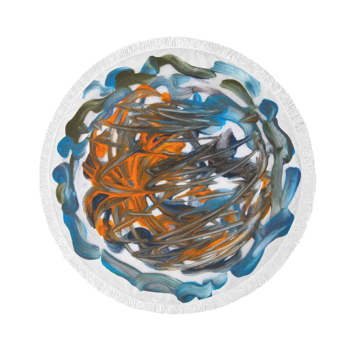 Round beach towel, Customizable, Summer 26