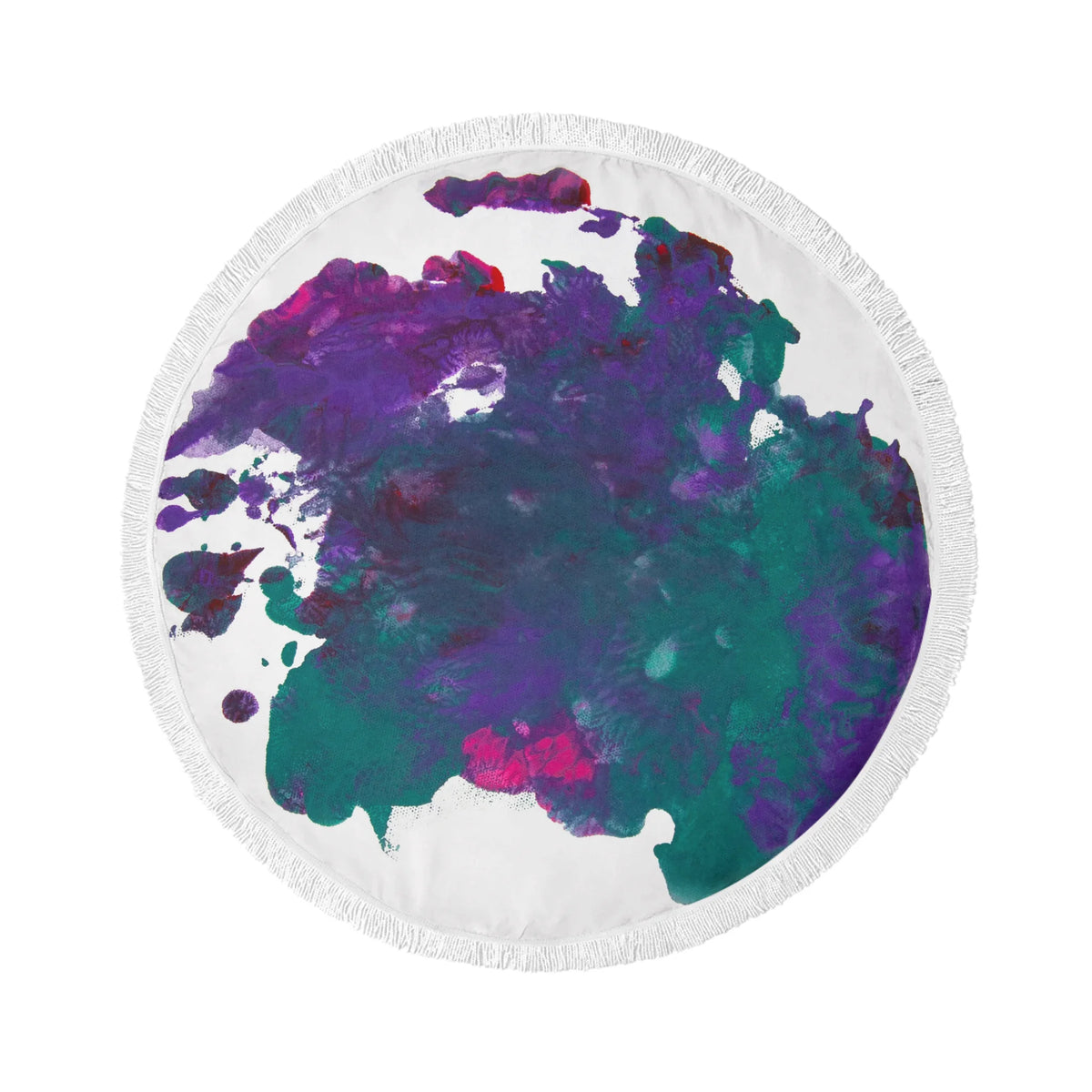 Round Beach Towel Abstract Designs, D-2471, 150 CM, Summer 26, Buy as is