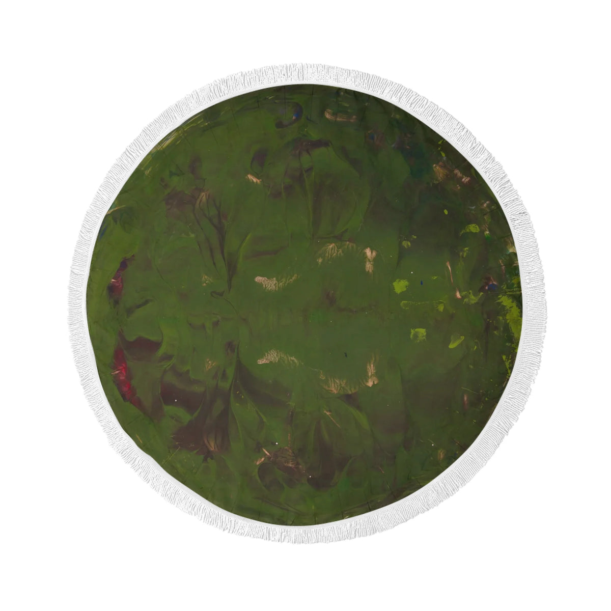 Round Beach Towel Abstract Designs, D-02598, 150 CM, Spring 26, Buy as is