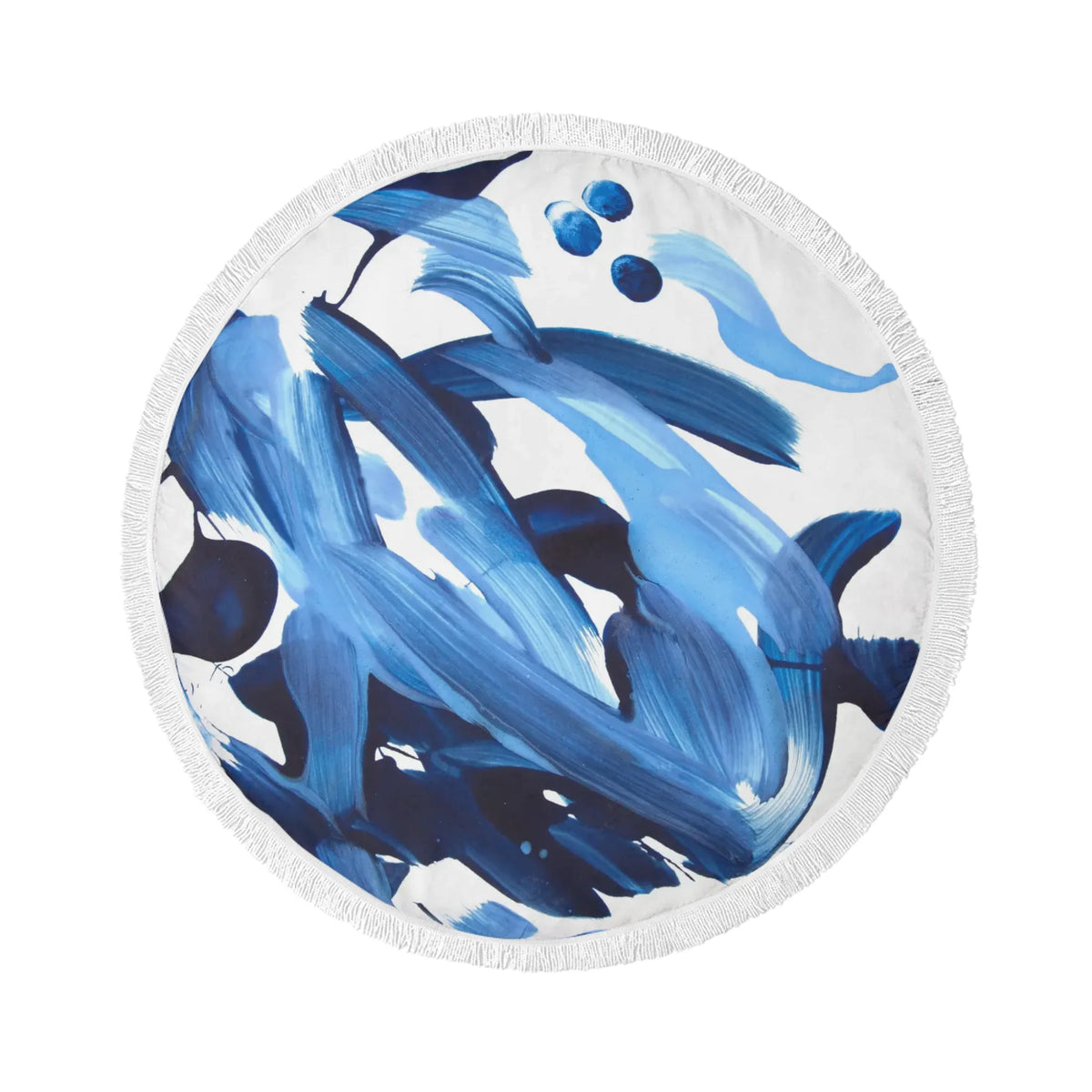 Round Beach Towel Abstract Designs, D-02597, 150 CM, Spring 26, Buy as is