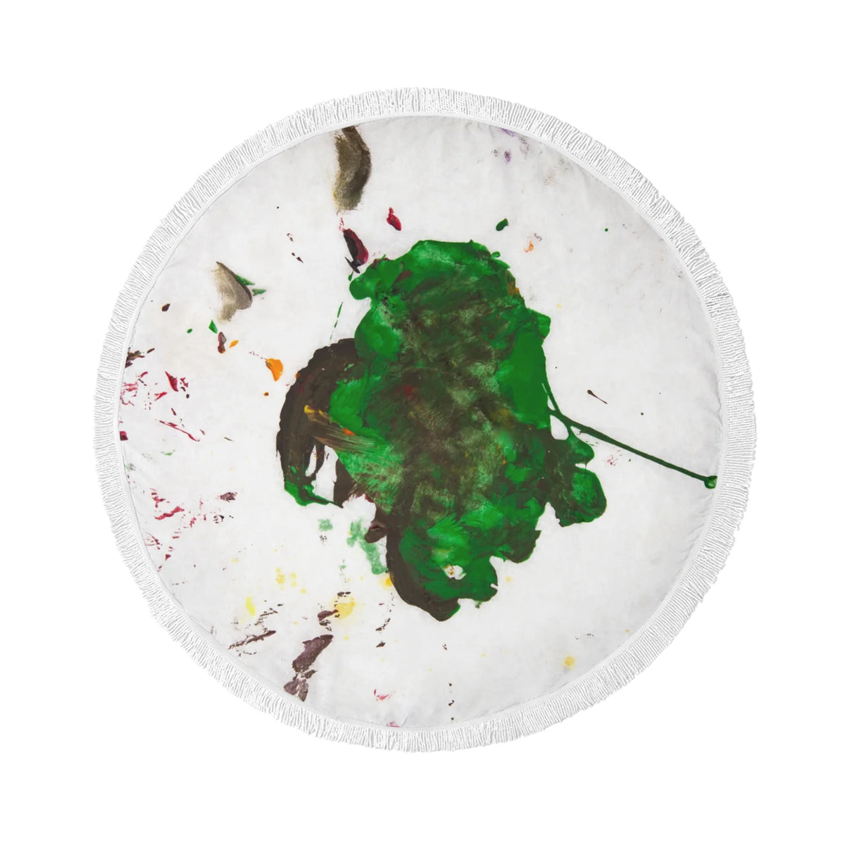 Round Beach Towel Abstract Designs, D-02611, 150 CM, Spring 26, Buy as is