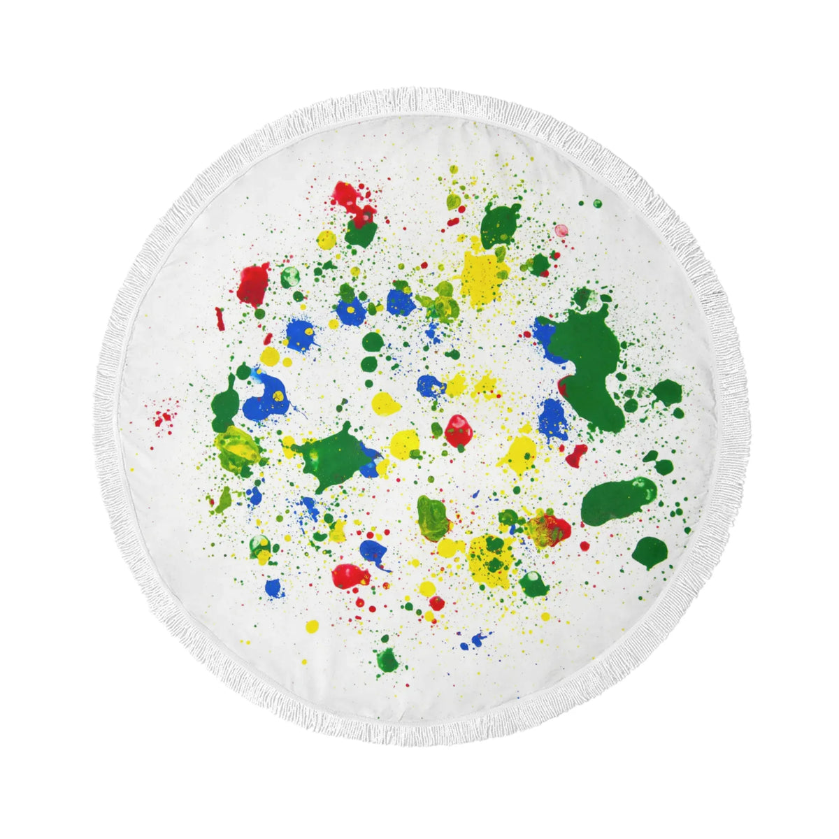 Round Beach Towel Abstract Designs, D-02554, 150 CM, Spring 26, Buy as is