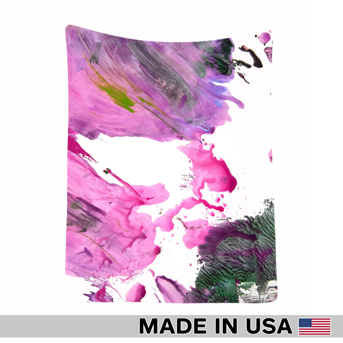 Soft white fleece blanket detail copy