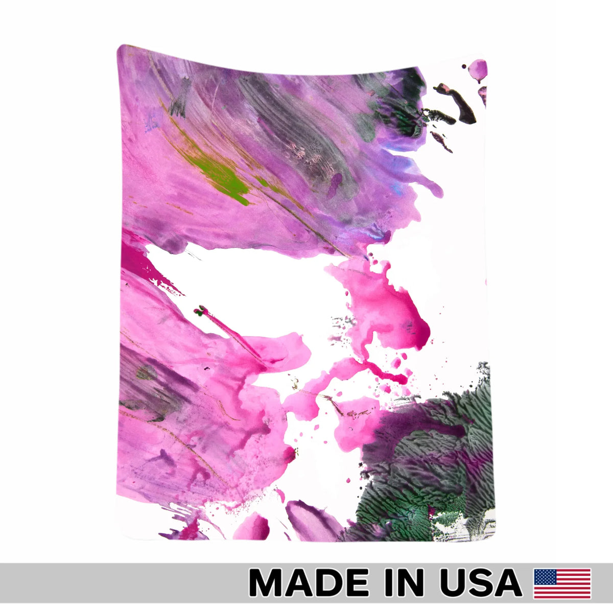 Soft white fleece blanket detail copy