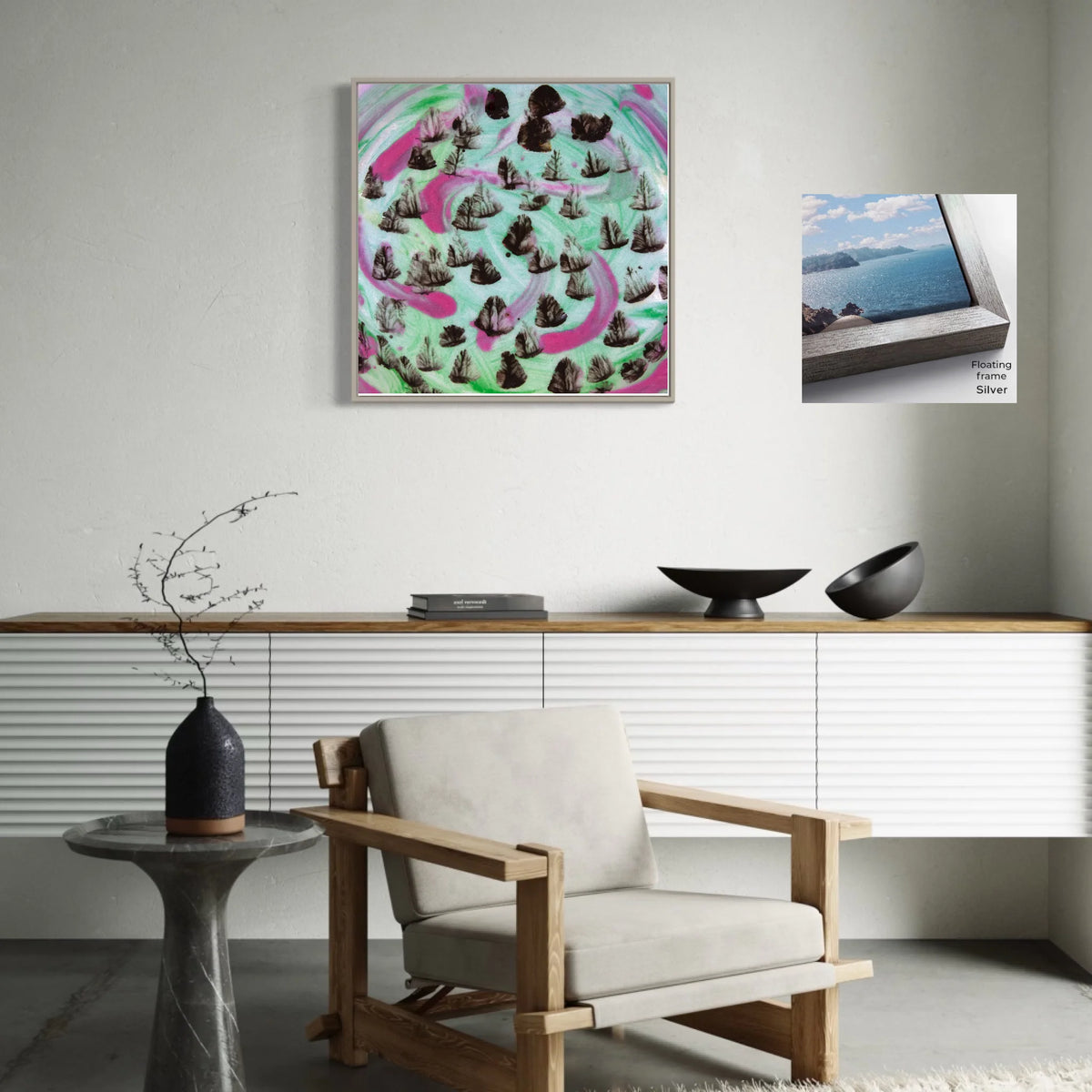 Canvas ratio 1 to 1_Floating_Silver_CP-30x30-FS