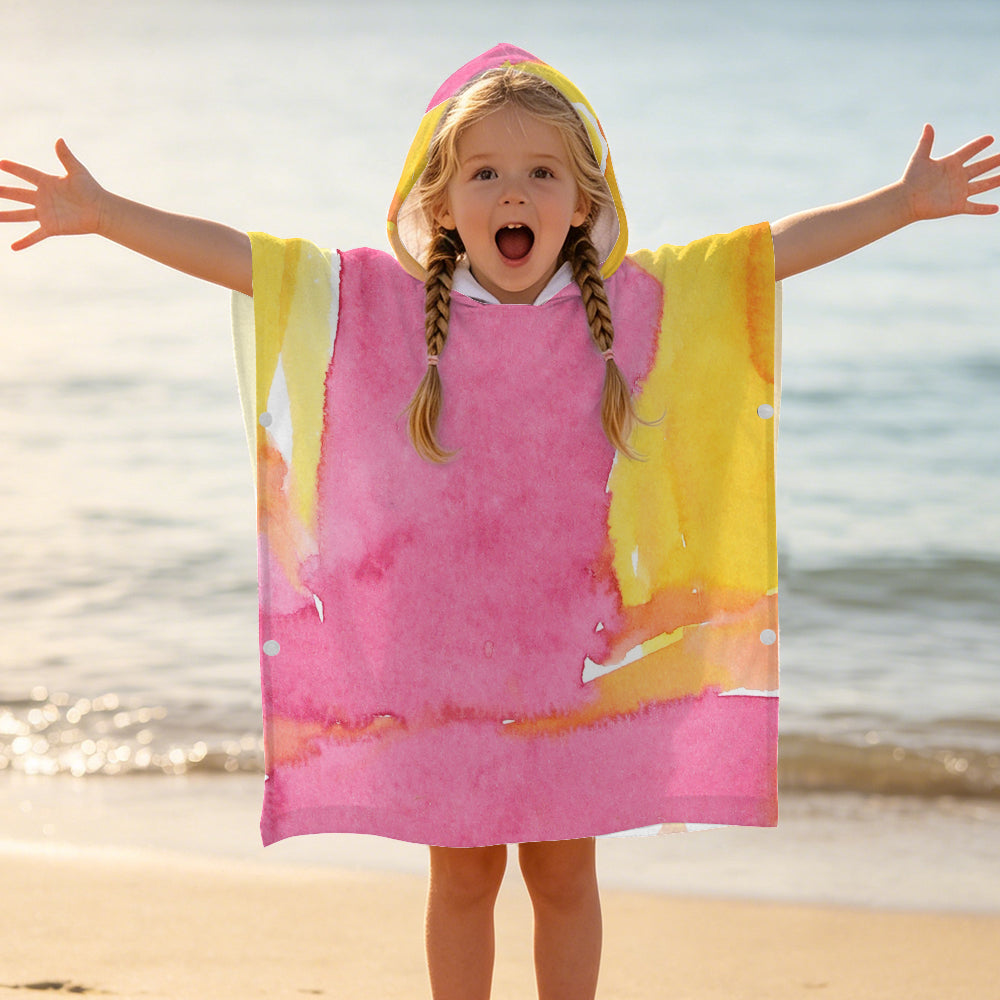 Kids Hooded Beach Towel, Buy as is, Spring26