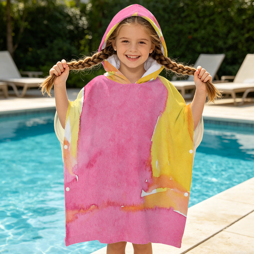 Kids Hooded Beach Towel, Buy as is, Spring26