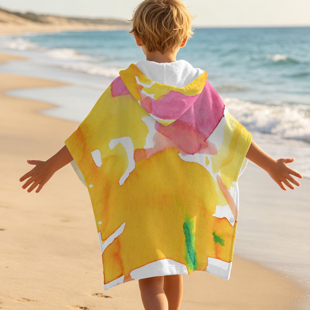 Kids Hooded Beach Towel, Buy as is, Spring26